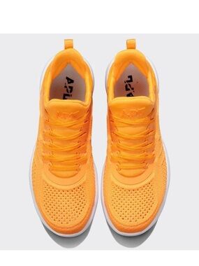 APL Men’s Sneakers Techloom tracer in Bright Orange and White NEW without box